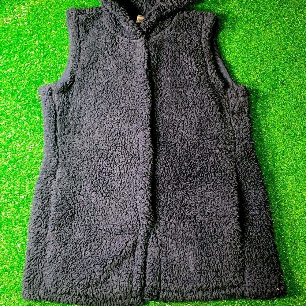 Jockey Women’s Small Hooded Sherpa Vest